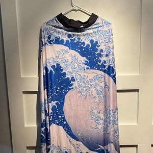Blackmilk Great Wave Maxi Skirt
